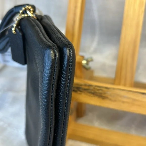 NWT Coach leather double wallet wristlet - Picture 6 of 15